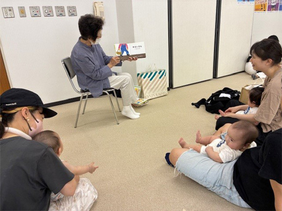 未来を育むために—ブックスタート事業への寄付